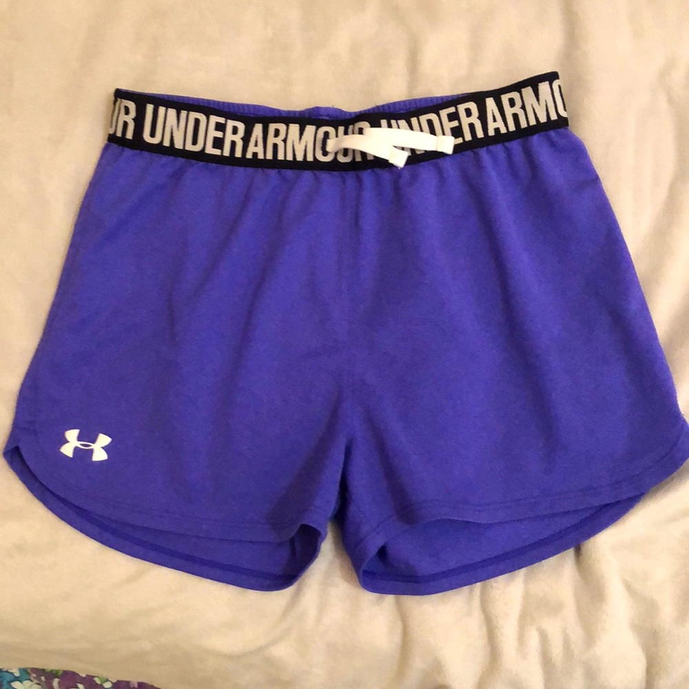 Vibrant purple shorts